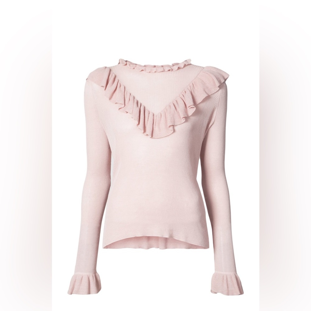 * Ulla Johnson Maritza Light Pink -Blush Pullover*
